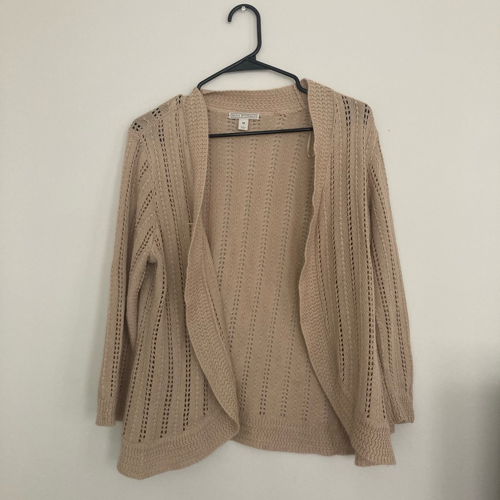 Tan cardigan